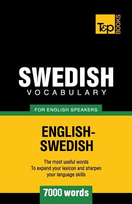 Swedish vocabulary for English speakers - 7000 words Cover Image