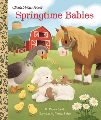 Cover for Springtime Babies (Little Golden Book)