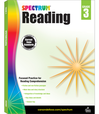 Spectrum Reading Workbook, Grade 3 By Spectrum (Compiled by) Cover Image