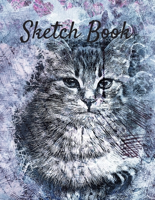 Sketch Book: Cat Themed Notebook for Drawing, Writing, Painting, Sketching or Doodling Cover Image