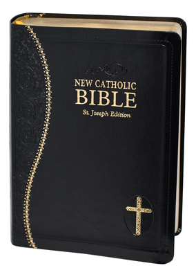 New Catholic Bible Medium Print Dura Lux (Black) Cover Image