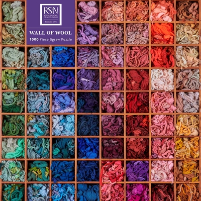 Adult Jigsaw Puzzle: Royal School of Needlework: Wall of Wool: 1000-piece Jigsaw Puzzles