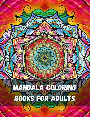 Adult relieve stress coloring book Mandala abstract pattern