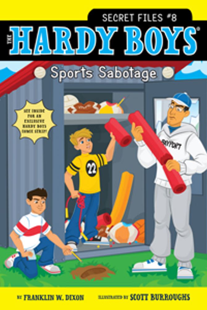 Sports Sabotage (Hardy Boys: The Secret Files #8) Cover Image
