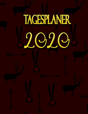 Tagesplaner 2020: Tages-Kalender 2020 - großzügiges A4-Format - Pro Tag eine Seite Cover Image