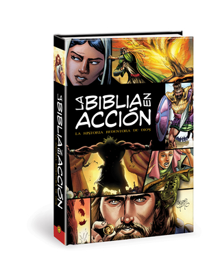 La Biblia en acción: The Action Bible-Spanish Edition (Action Bible Series) By Sergio Cariello (Illustrator) Cover Image