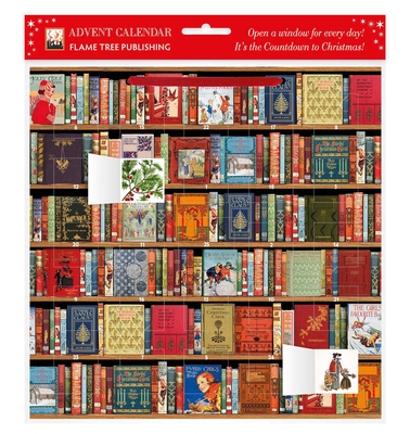 Bodleian Libraries: Christmas Bookshelves Advent Calendar (with stickers) By Flame Tree Studio (Created by) Cover Image