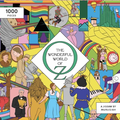 The Wonderful World of Oz 1000 Piece Puzzle: A Movie Jigsaw Puzzle By Sharm Murugiah (Illustrator) Cover Image