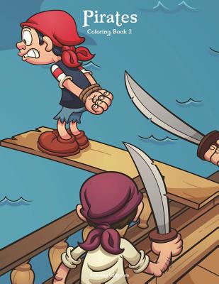 Pirates Coloring Book 2 Cover Image