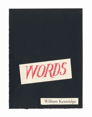 Words: A Collation (The Africa List) By William Kentridge Cover Image