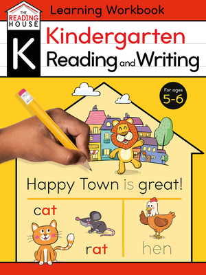 Kindergarten Reading & Writing (Literacy Skills Workbook) (The Reading House) By The Reading House Cover Image