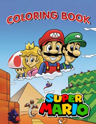 super mario coloring book