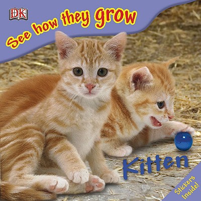 See How They Grow Kitten [With Stickers] Cover Image