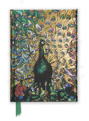 Tiffany: Displaying Peacock (Foiled Journal) (Flame Tree Notebooks #5) Cover Image