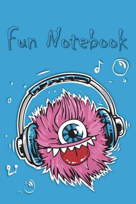 Fun Notebook: Boys Books - Mini Composition Notebook - Ages 6 -12 - Monster Notebook Cover Image