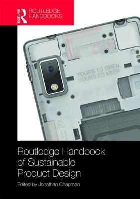Routledge Handbook of Sustainable Product Design By Jonathan Chapman Cover Image