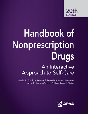 Handbook of Nonprescription Drugs By Ed Krinsky, Daniel L. Cover Image
