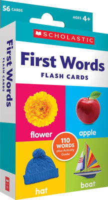 Flash Cards: First Words By Scholastic Cover Image