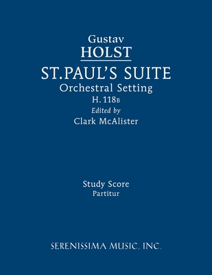 St. Paul's Suite, H.118b: Study score Cover Image