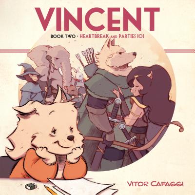 Vincent Book Two: Heartbreak and Parties 101 By Vitor Cafaggi Cover Image