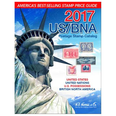 2017 Us/Bna Postage Stamp Catalog Cover Image