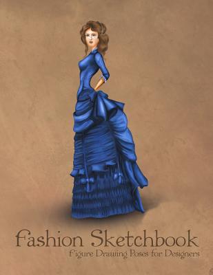 Fashion Sketch of a Woman in a Dress
