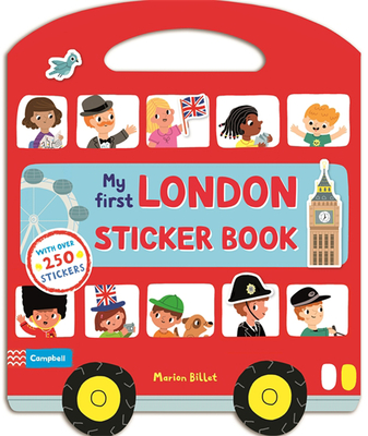 My First London Sticker Book By Marion Billet Cover Image