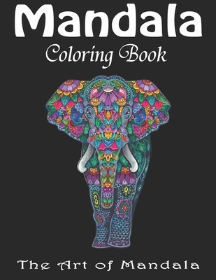 cute pattern mandalas coloring book for adults stress- relief: Coloring Book  For Adults Stress Relieving Designs, mandala adults with Detailed Mandala  (Paperback)