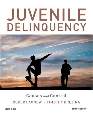 Juvenile Delinquency: Causes and Control Cover Image