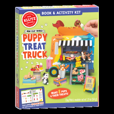 Mini Clay World Puppy Treat Truck: 1 By Klutz (Designed by) Cover Image