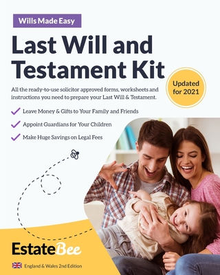 Last Will and Testament Kit By Estatebee Cover Image