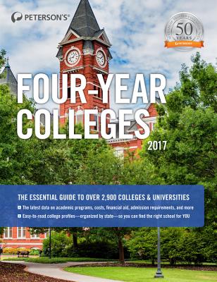 Peterson's Four-Year Colleges 2017 Cover Image