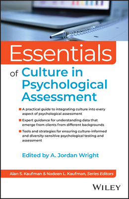 Essentials of Culture in Psychological Assessment (Essentials of Psychological Assessment)