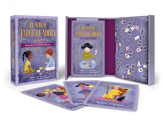 The Junior Tarot Reader's Deck and Guidebook: 78 Cards for Budding Mystics (The Junior Handbook Series) Cover Image
