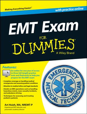 EMT Exam for Dummies with Online Practice Cover Image