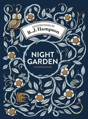 Night Garden Coloring Book Cover Image