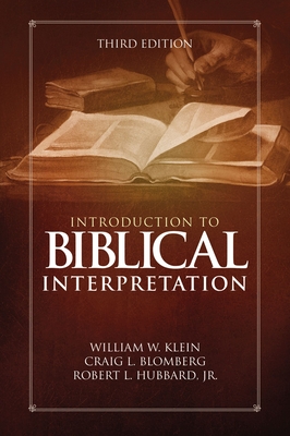 Introduction to Biblical Interpretation: Third Edition Cover Image