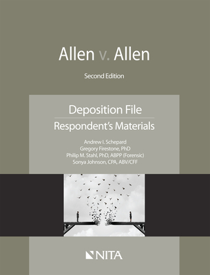 Allen V. Allen: Deposition File, Respondent's Materials Cover Image