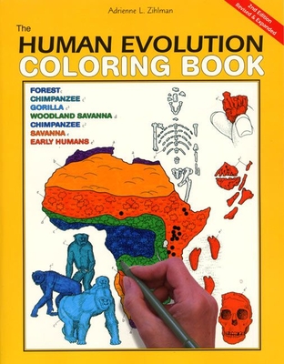 The Human Evolution Coloring Book, 2nd Edition (Coloring Concepts) By Coloring Concepts Inc. Cover Image