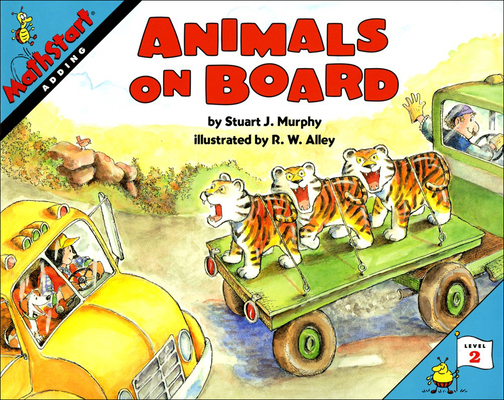 Animals on Board (Mathstart: Level 2 (Prebound)) Cover Image