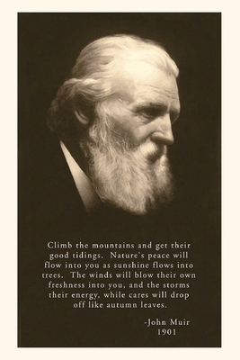 Vintage Journal John Muir Photo with Quote By Found Image Press (Producer) Cover Image
