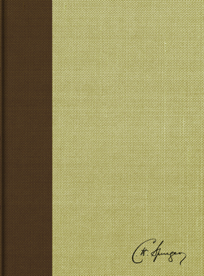 RVR 1960 Biblia de estudio Spurgeon, marrón claro, tela Cover Image