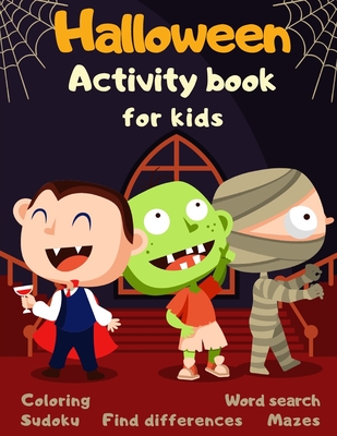 Halloween Coloring Book for Kids : Best Funny Activity Scary
