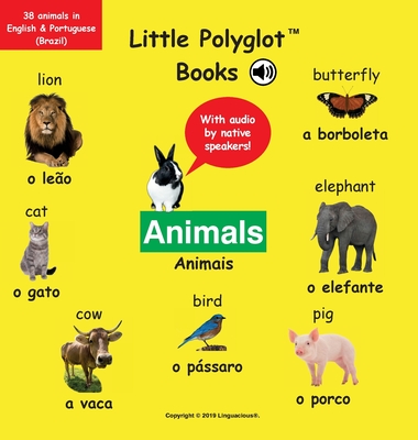 Animals/Animais: Bilingual Portuguese (Brazil) and English Vocabulary Picture Book (with Audio by Native Speakers!) By Victor Dias de Oliveira Santos Cover Image