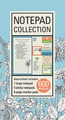 Book of Sticky Notes: Notepad Collection (Bohemian) Cover Image