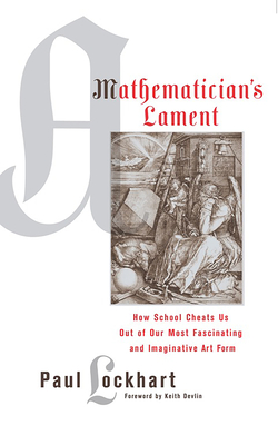 Cover for A Mathematician's Lament