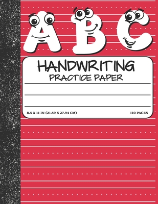 Writing Paper for Kids - Kindergarten writing paper with lines: Writing  Paper for kids with Dotted Lined, 8.5x11 Handwriting Paper