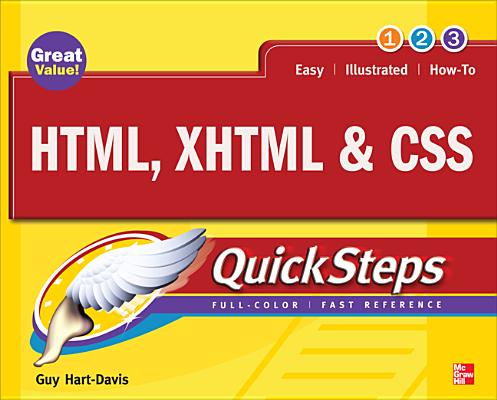 Html, XHTML & CSS Quicksteps Cover Image