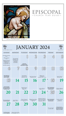 2024 Episcopal Church Year Guide Kalendar By Ashby Company (Created by) Cover Image