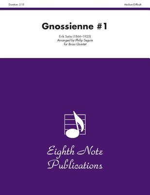 Gnossienne #1: Score & Parts (Eighth Note Publications: Foothills Brass) Cover Image